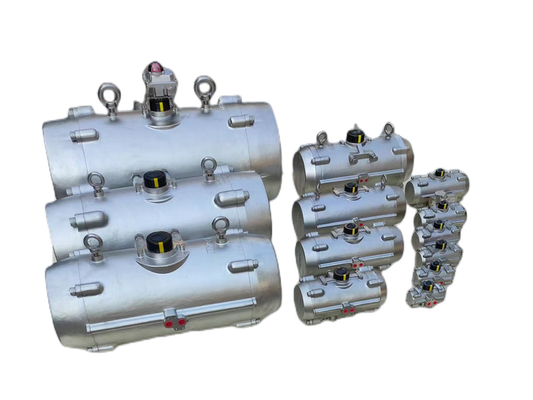 স্টেইনলেস স্টীল বায়ুসংক্রান্ত actuator জন্য জারা-প্রতিরোধী পরিবেশ জারা-প্রতিরোধী র্যাক এবং পিনিয়ন এসএস actuator