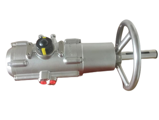 স্টেইনলেস স্টীল বায়ুসংক্রান্ত actuator জন্য জারা-প্রতিরোধী পরিবেশ জারা-প্রতিরোধী র্যাক এবং পিনিয়ন এসএস actuator
