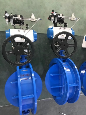 বায়ুসংক্রান্ত actuator চালিত ডিমপার উচ্চ তাপমাত্রা প্রজাপতি ডিমপার মোটরযুক্ত প্রজাপতি ডিমপার
