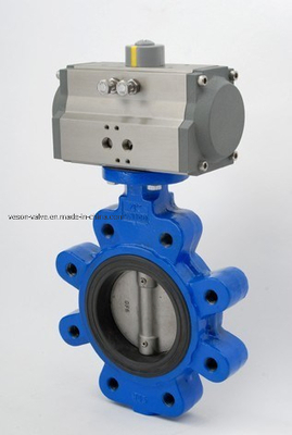 Pneumatic Lug Butterfly Valve with EPDM Seal for Industrial Use