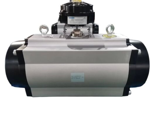 ৩১৬ স্টেইনলেস স্টীল ফুল পোর্ট ফ্লোটিং বল ভ্যালভ, নিউম্যাটিক অ্যাকচুয়েটর এবং ফ্ল্যাঞ্জযুক্ত সংযোগ সহ