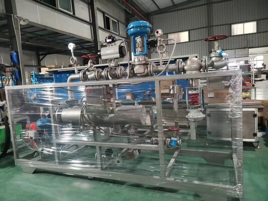 ANSI ক্লাস 150-900 চাপ এবং ফ্লোটিং বল ভালভ স্ট্রাকচার সহ নিউম্যাটিক ড্রাইভিং মোড ভালভ স্কিড সিস্টেম