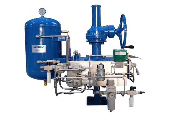 কাস্টমাইজড ভালভ অ্যাপ্লিকেশনের জন্য ডাবল অ্যাক্টিং স্টিল নিউম্যাটিক লিনিয়ার অ্যাকচুয়েটর