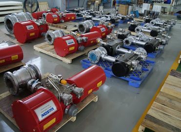 পাইপলাইন ভালভের বায়ুসংক্রান্ত actuator উচ্চ দক্ষতা স্কটচ ইয়োক বায়ুসংক্রান্ত actuator ভালভ সিস্টেম সংহতকারী