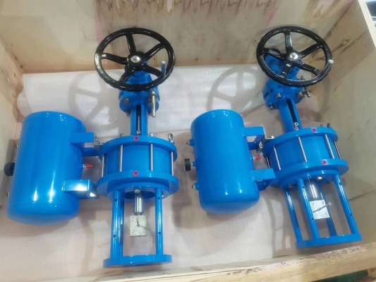 চিমটি ভালভ 0.1KN - 500KN এর জন্য 1 বছরের ওয়ারেন্টি বায়ুসংক্রান্ত লিনিয়ার অ্যাকচুয়েটর