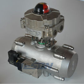 স্টেইনলেস স্টীল স্প্রিং রিটার্ন ভালভ Actuator, এয়ার পরিচালিত Actuator 2 ~ 8 বার চাপ
