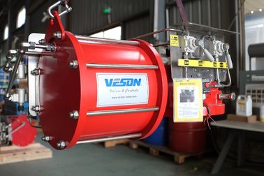 পাইপলাইন ভালভের বায়ুসংক্রান্ত actuator উচ্চ দক্ষতা স্কটচ ইয়োক বায়ুসংক্রান্ত actuator ভালভ সিস্টেম সংহতকারী