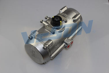 টেকসই স্টেইনলেস স্টীল বায়ুসংক্রান্ত Actuator / কোয়ার্টার চালু ভালভ Actuator Anticorrosive